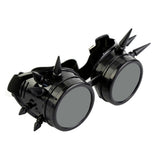 Solar Eclipse Goggles - Black with Spikes