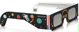 Solar Eclipse Glasses CE and ISO Certified - Safe Solar Viewing - Viewer and Filter - Made in USA - Astronaut (6 Pack)